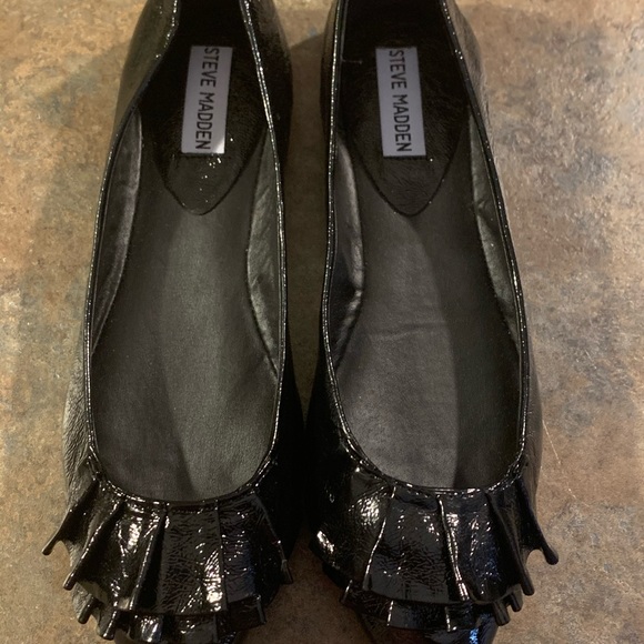 Steve Madden Black Stella Flats size:9M - Picture 7 of 7